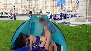 Brexit English Teen Fucked In Front British Parliament...