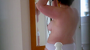 Long video exposes curvy wife before,...