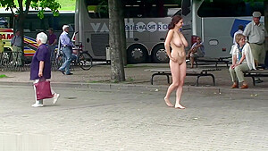 Anja nude in public 2 hd...