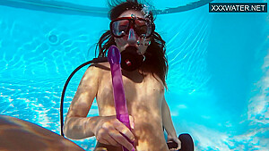 Lana Tanga Shows Underwater Orgasms To You...