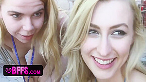 Alexa Grace In Gets Lesbian Gangbanged By On Camp...