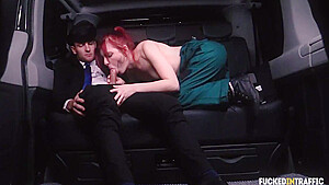 Skinny Redhead Pussy Drilled In The Car With Vanessa Shelby And Matt Ice...