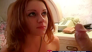 Teen Babe Gives Head In Pov...