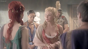Spartacus War Of The Damned S01e11 13 2010 Lucy Lawless Viva Bianca Katrina Law Others...