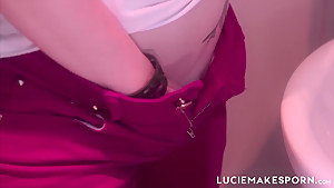Lucie makes porn if you dare...