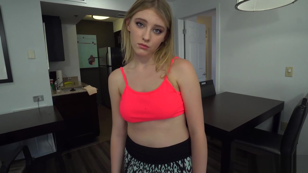 Blonde Young Stepsis Rides Stepbros Dick For Cardio