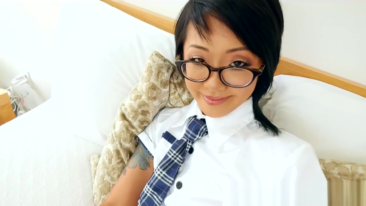 Asian Bitch In Stockings Sucks Point Of View Penis