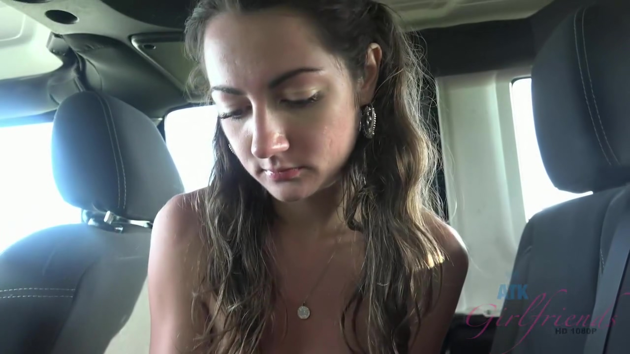 Naughty Slutty Lily Adams Is Sucking Cock In The Car And Rubbing It To Make It Explode